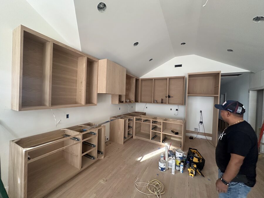413 Services team at work on a job site